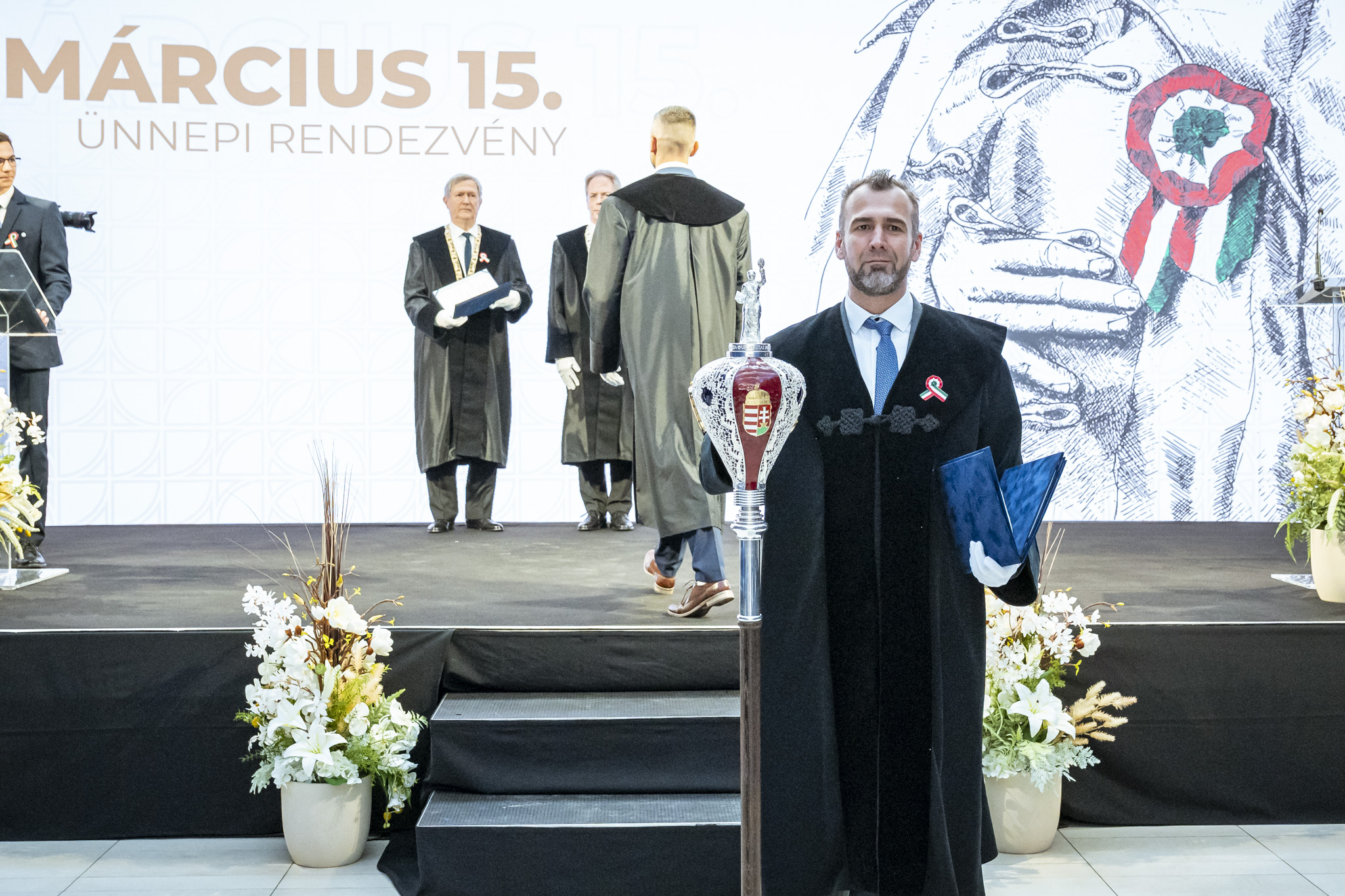 Doctoral gallery: The ceremony was completed by the conferral of doctoral degrees (Photo: András Adorján, Gergely Nagy / Széchenyi István University)